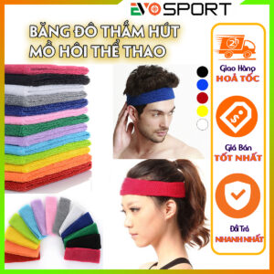 Băng trán thể thao thấm mồ hôi, bảo vệ vùng đầu