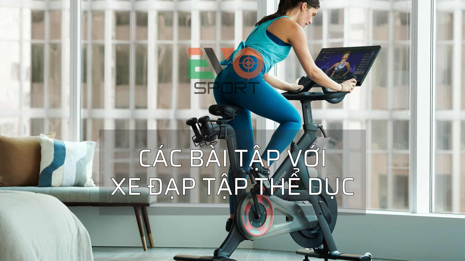 Các bài tập với xe đạp tập thể dục tại nhà