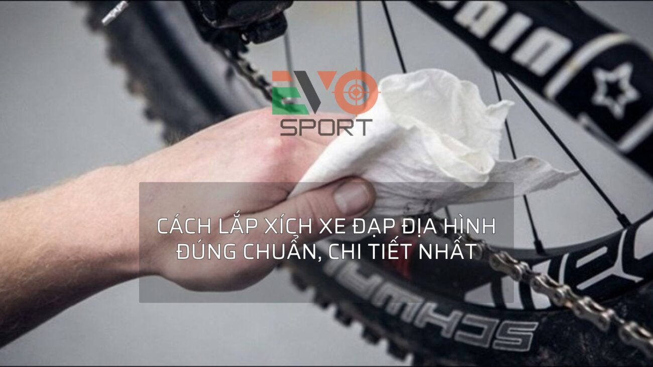 cách lắp xích xe đạp địa hình chuẩn nhất