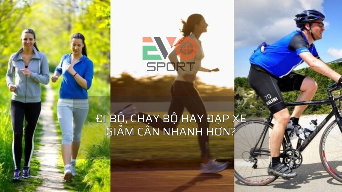 Đi bộ, chạy bộ hay đạp xe giảm cân nhanh hơn