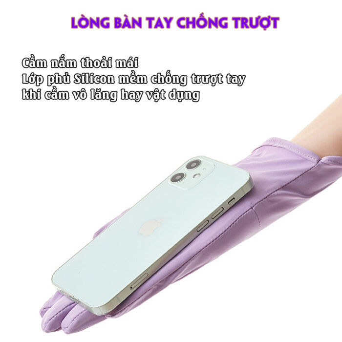 Gang tay ngan nu chong nang evo05gtnncn040 chong truot