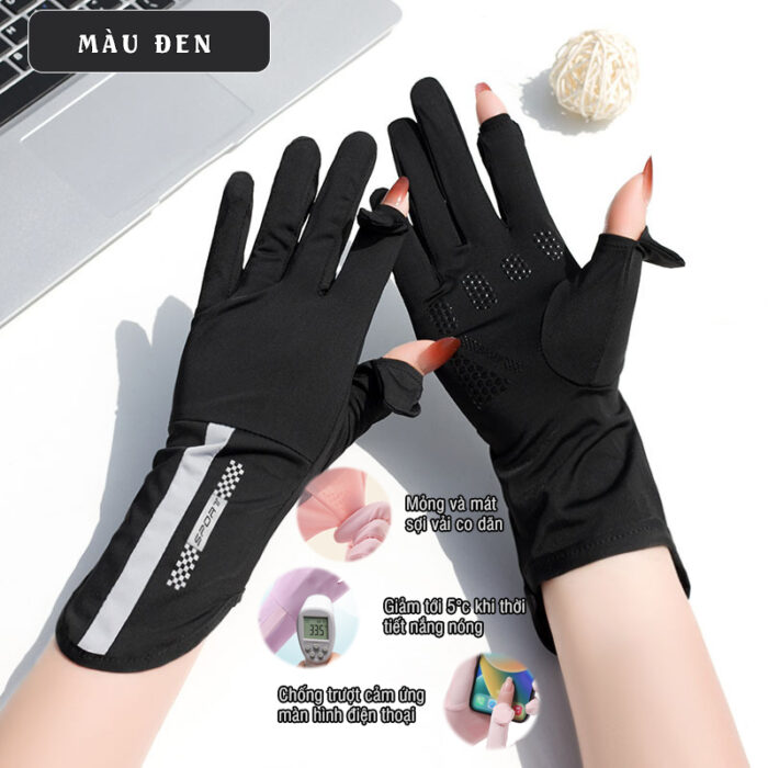 Găng tay nữ chống nắng uv upf50+