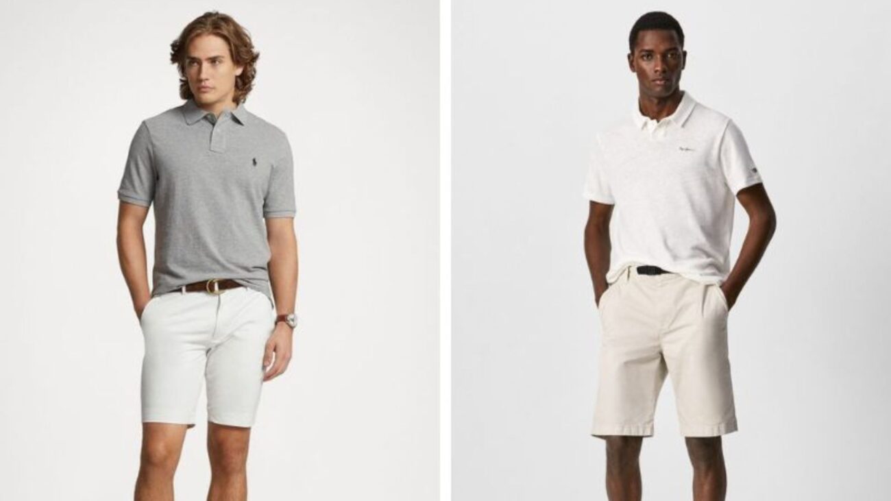 9+ Cách Phối Đồ Với Áo Polo Dành Cho Nam Và Nữ Phong Cách Nhất 6 Phối với quần short