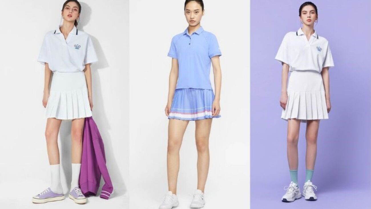 9+ Cách Phối Đồ Với Áo Polo Dành Cho Nam Và Nữ Phong Cách Nhất 10 Kết hợp với chân váy tennis