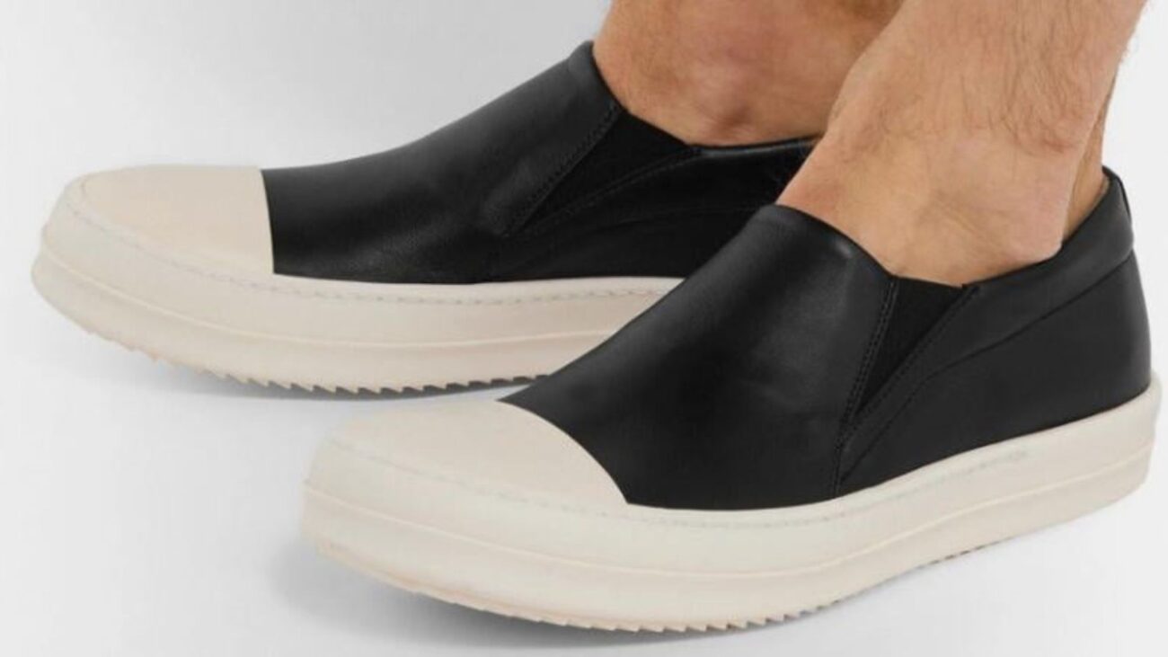 Giày Slip On Là Gì? Top 6 Mẫu Giày Và Cách Phối Cực Thời Trang 12 Giày rick owens slip on